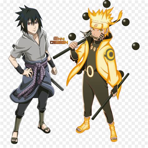 Naruto Uzumaki And Sasuke Uchiha Shippuden