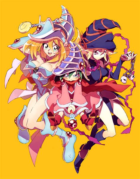 Dark Magician Girl Gagaga Girl And Card Ejector Yu Gi Oh And 2 More