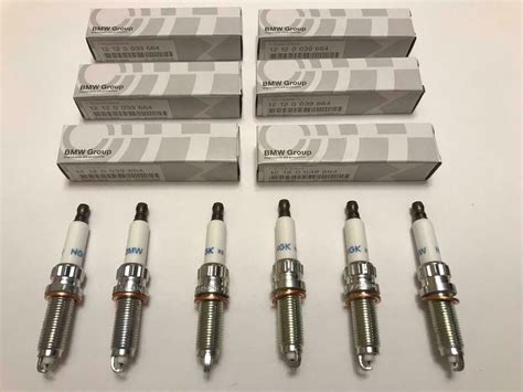 Spark plug tube seals parts for other bmw models. 6PCS Platinum 12120039664 SILZKBR8D8S Spark Plugs for BMW 320i 328i 428i 528i X3 | eBay