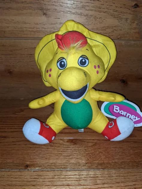 Toy Factory Barney And Friends Bj Plush Yellow 7 Dinosaur Stuffed Soft