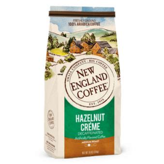 Hazelnut Crème Decaffeinated New England Coffee New England Coffee
