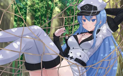 Akame Ga Kill Anime Girls Esdeath Thigh Highs Hd Wallpapers