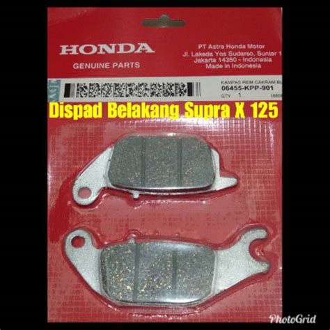 Jual Dispad Kampas Rem Belakang Supra X 125 Shopee Indonesia