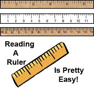 The dictionary defines both the term rule and ruler, so either can be used, and for this document i will only use the term ruler. Ruler Measurements : How To Read a Ruler.