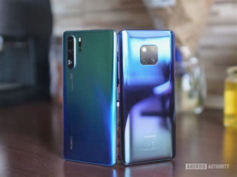 The rear cameras look similar. Huawei P30 Pro vs Mate 20 Pro: Is the better camera worth ...