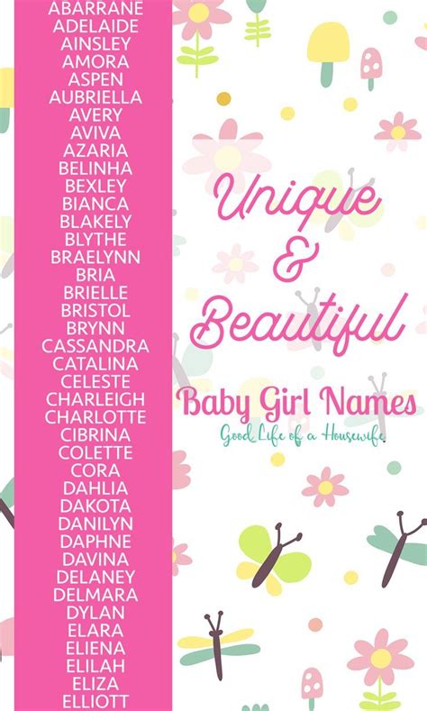 Meanings and origins, popularity, pronunciations, sibling names, surveys.and add your own insights! Unique and Beautiful Baby Girl Names #UniqueNames # ...