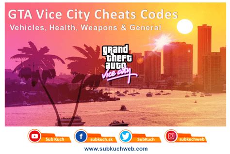 Gta Vice City Cheats Codes All Cheats Of Vehicle Health And Weapons