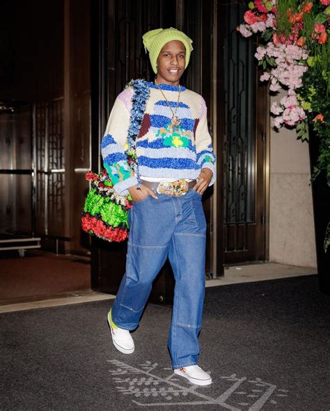 Asap Rocky Outfit From September 26 2022 Whats On The Star