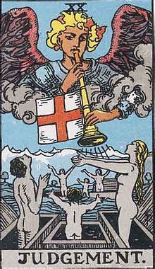 We don't have any reviews for judgement. Judgement (Tarot card) - Wikipedia