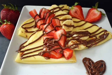 French Crepes Recipe Nutella