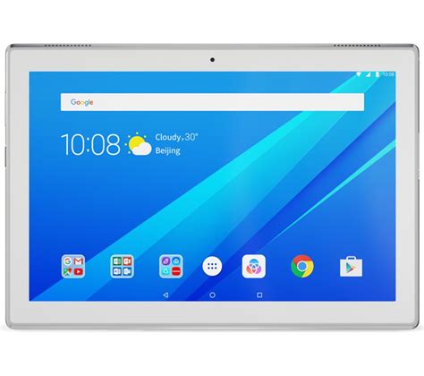Buy Lenovo Tab 4 Plus 10 Tablet 16 Gb White Free Delivery Currys