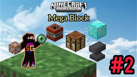 Mega Block Obtaining Command Block In Survival Minecraft