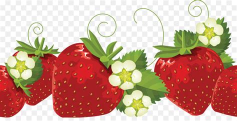 Strawberry Borders And Frames Shortcake Clip Art Strawberry Fruit Png