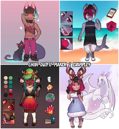 Chibi Outfit Maker 2 By Cozycatstudio