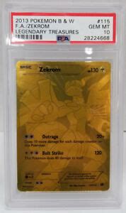 Maybe you would like to learn more about one of these? Pokemon Legendary Treasures Zekrom 115/113 GOLD SECRET PSA 10 Gem Mint #28224668 | eBay