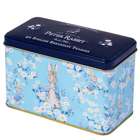 Peter Rabbit Daisies Classic Tea Tin New English Teas