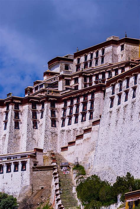 The Potala Palace A Unesco World Heritage Site Was The Chief