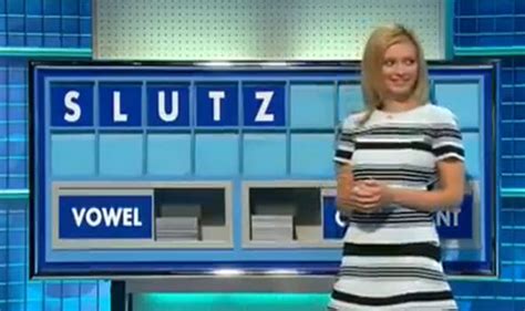 countdown s rachel riley cringes as she spells rude word on game show celebrity news showbiz