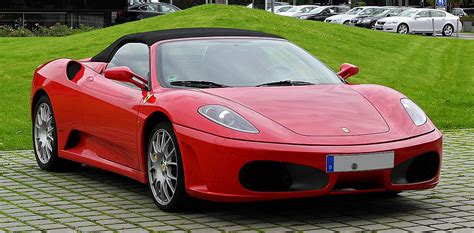 Fileferrari F430 Spider Frontansicht 30 August 2011 Düsseldorf