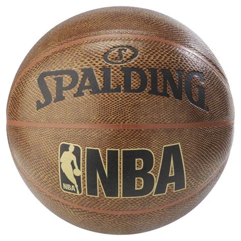 Spalding Nba Snake Basketball Ball Brown Goalinn