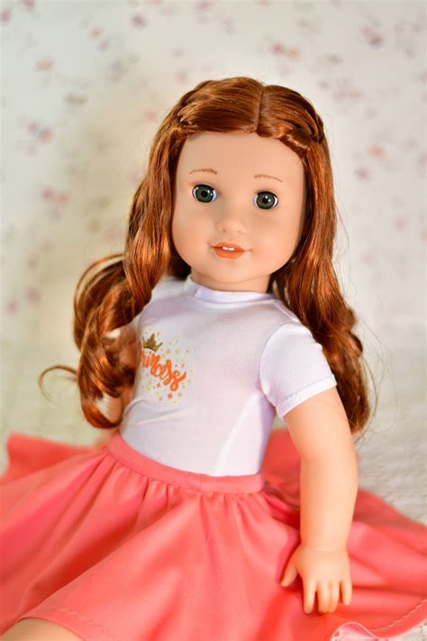 doll clothes pattern fits 18 american girl dolls etsy