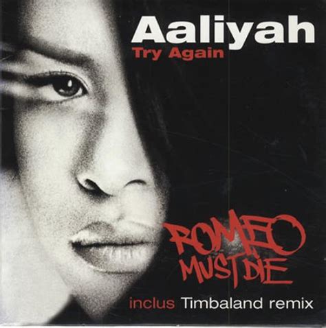Aaliyah Try Again France 5 Cd Single 968312 Try Again Aaliyah 968312