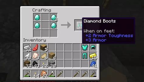 How To Make Diamond Boots In Minecraft