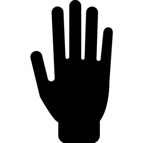 Hand silhouette - Free shapes icons
