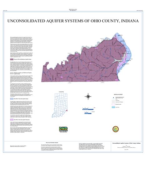 Dnr Water Aquifer Systems Maps 29 A And 29 B Unconsolidated And