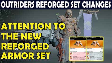 Outriders The New Reforged Armor Set Changes Stats And Is It Worth