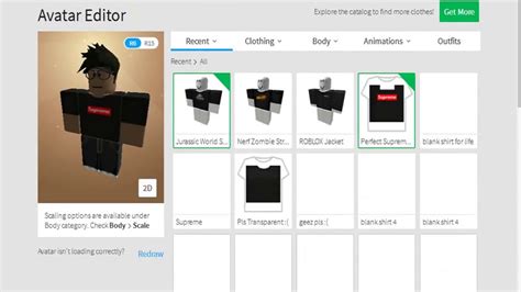 Roblox t shirt personalised with any name kids boys girls gamer tshirt. How to get free black supreme shirt on ROBLOX (NOT ...