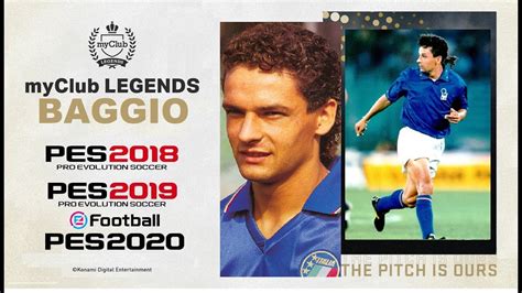 Roberto Baggio Leyenda Para Pes 18 19 Y 20 Para Pc Baggio Legend
