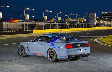 Pf Racings Gt4 Ford Mustang Gt350r C On Forgeline One Piece Forged