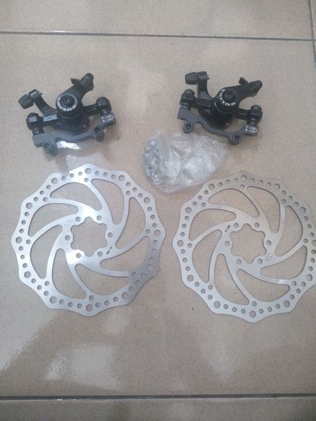 Jual Set Rem Cakram Mekanik Sepeda Rotor 160 Disk Brake Di Lapak Rejeki