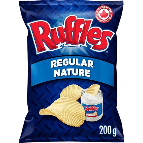 Ruffles Regular Potato Chips Walmart Canada