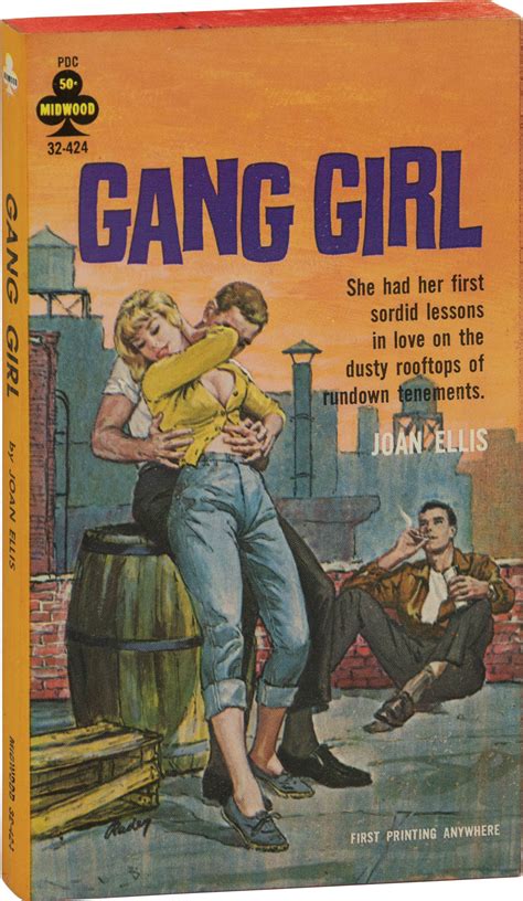 gang girl first edition by joan ellis author paul rader cover art 1964 first edition