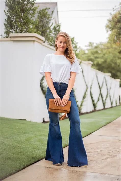 Flared Jeans Trend 17 Ways To Wear Them This Year