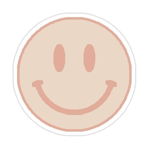Smiley Face Stickers By Cheesy Puffs Redbubble