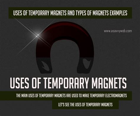 Uses Of Temporary Magnets And Types Of Magnets Examples A Savvy Web