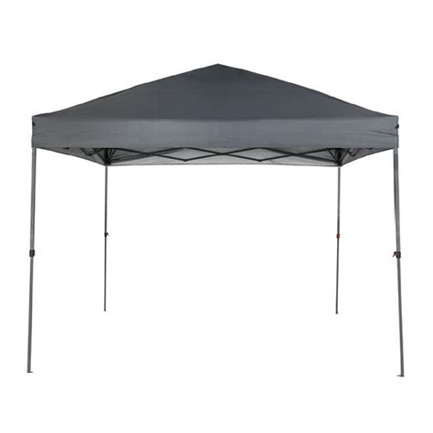 Everbilt 8 Ft X 10 Ft Gray Tailgater Shade Canopy Ns Tailg G The