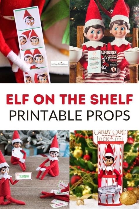 Elf On The Shelf Printable Props Today S Creative Ideas