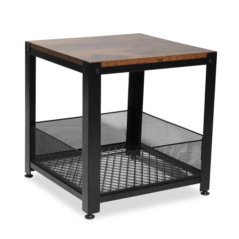 Selected beautiful coffee table idea. Clearance! Farmhouse Small Side Table, Square Solid Wood ...