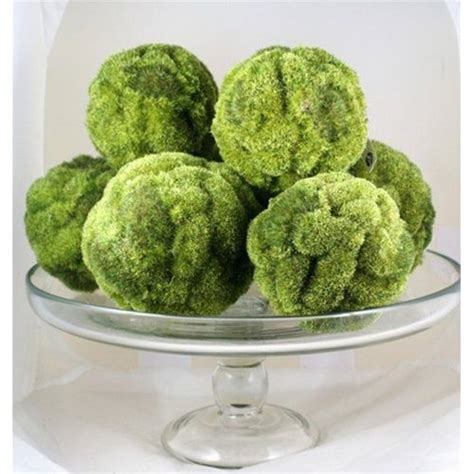 In china this behavior is associated with beggars. Decorative Forest Moss Balls (to put in the turned wood ...