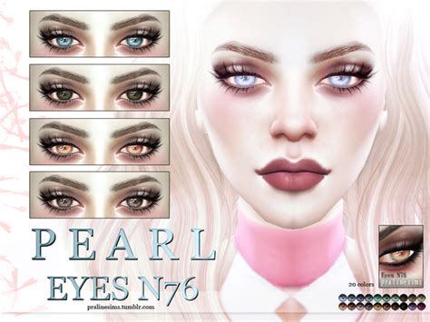 Crystal Eye Pack N10 By Pralinesims At Tsr Sims 4 Updates