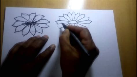 Flower Step By Step For Beginners Drawing At Getdrawings Free Download