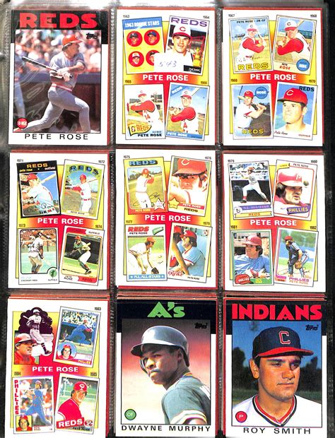 Lot Detail - Lot Of 5 Complete Baseball Card Sets w. 1987 Topps, 1988