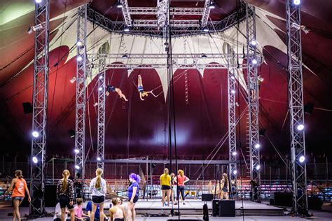 The Fsu Circus Flies High Under The Big Top Tallahassee Magazine