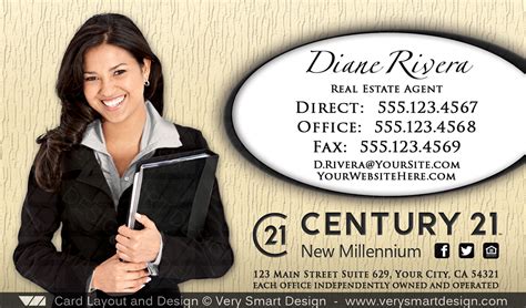 Century 21 agents, design century 21 business cards online. New C21 Logo Business Card for Century 21 Agents Template 12C | Image | All Style Mall