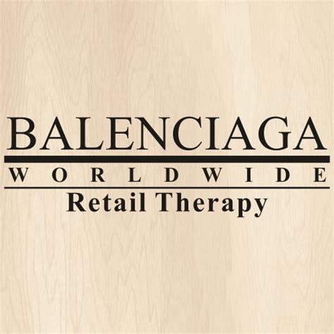 Balenciaga Worldwide Svg Balenciaga Worldwide Retail Therapy Png