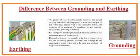Difference Between Grounding And Earthing Power Quality Blog